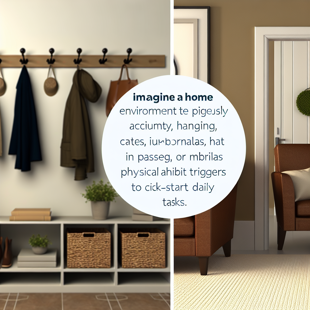 Environment design for habits