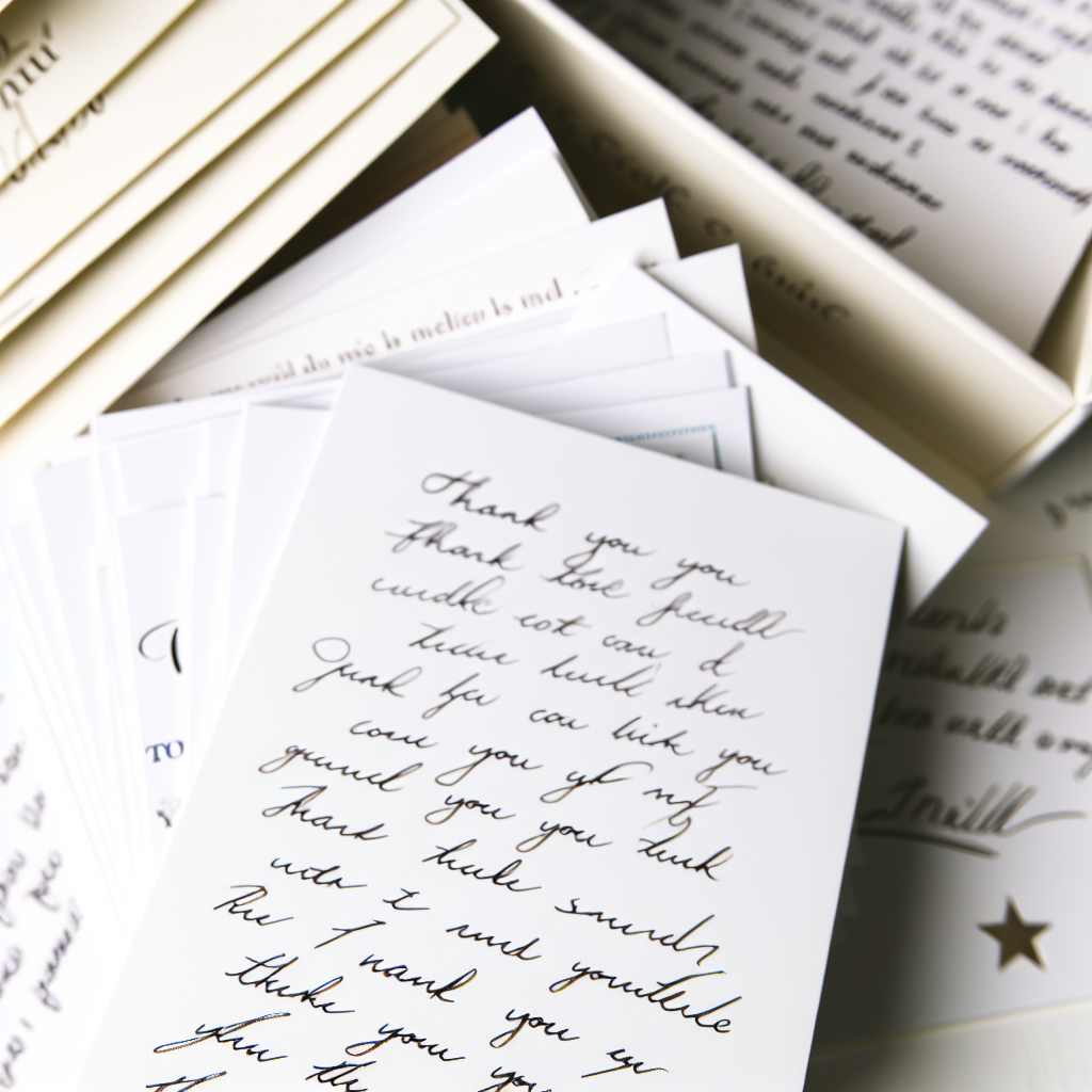 Collection of testimonial letters